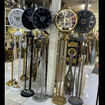 ساعت سه پایه فلزی کد21