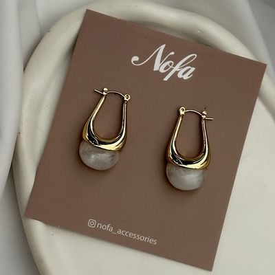 گوشواره پایین شفاف 001