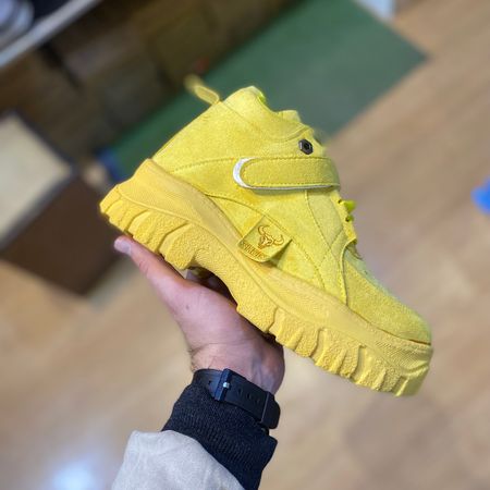 نیم بوت بوفالو زنانه خردلی