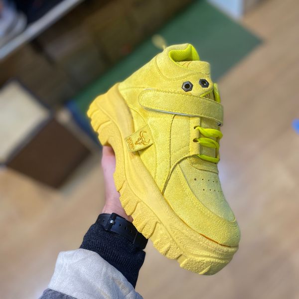 نیم بوت بوفالو زنانه خردلی