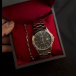 ساعت کاسیو کلاسیک و دستبند آجری