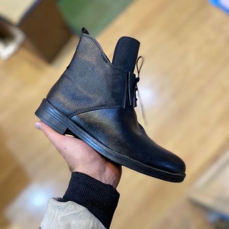 نیم بوت حراجی زنانه مشکی