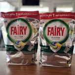 قرص ماشین ظرفشویی فیری مدل پلاتینیوم بسته 75 عددی