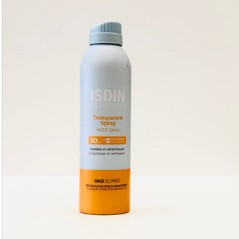 اسپری ضدآفتاب ایزدین ISDIN Fotoprotector Transparent Spray Wet Skin SPF50)