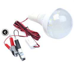 چراغ سیار LED ماشینی 12وات کلیددار سایز بزرگ JWDZ LED