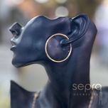 گوشواره حلقه بزرگ ژوپینگ کد 1145