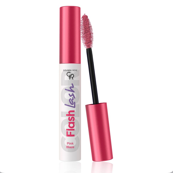 ریمل رنگی GOLDEN ROSE مدل flash lash