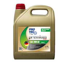 روغن موتور پروتک مدل SL 20W50 حجم چهار لیتر محصول آلمان