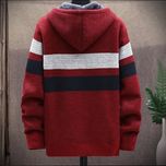 سویشرت بافت سه رنگ کار گرم