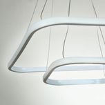 لوستر مدرن مدل مربع 2 حلقه