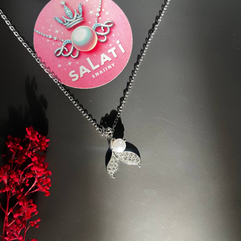 گردنبند دم وال مرواریدی