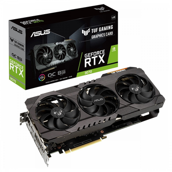 کارت گرافیک RTX 3070 ASUS TUF Gaming OC 8GB استوک