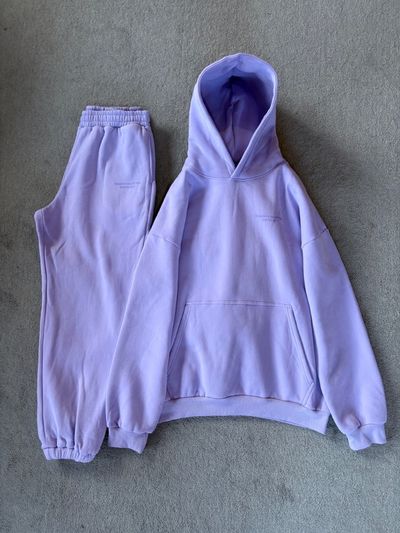 ست هودی شلوار بنفش تو کرکی