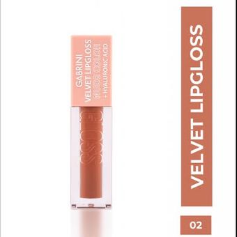 رژ لب مایع مات گابرینی اورجینال مدل Velvet شماره 02