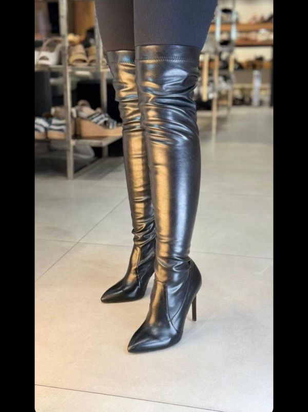 بوت بلند مجلسی بغل زیپ