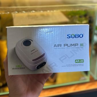 پمپ هوای دو‌خروجی Sobo مدل AR‑20