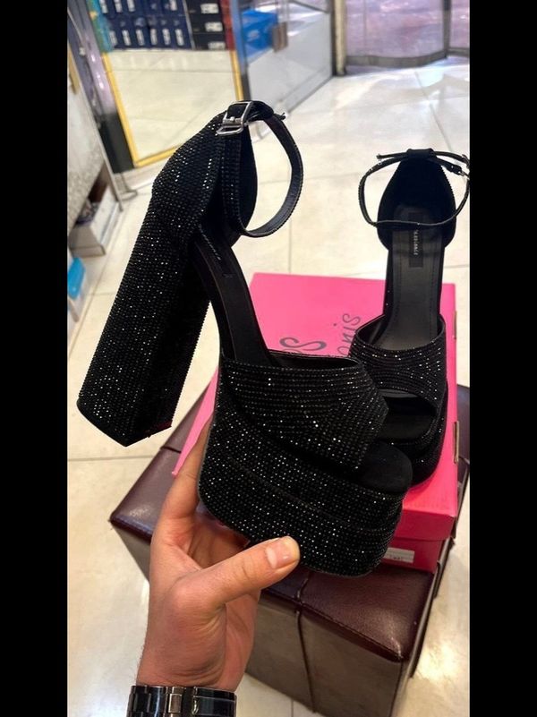 مجلسی نگینی 2لژ پاشنه16سانت