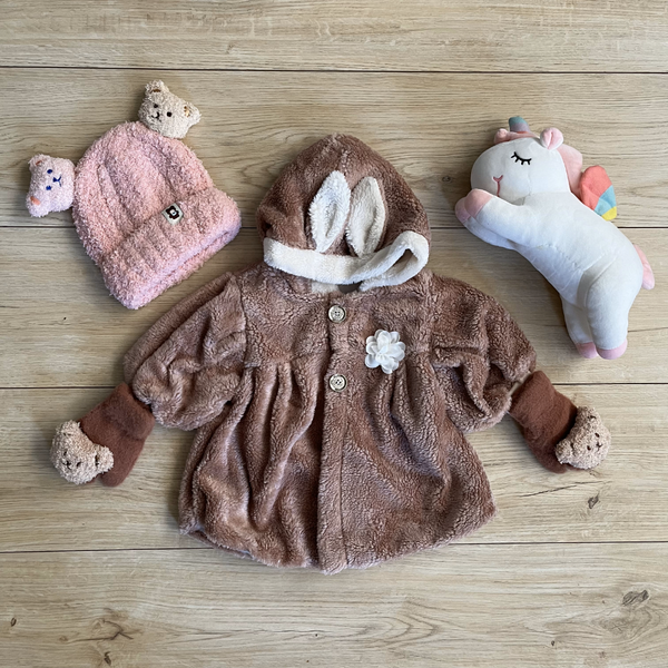 پالتو دخترانه مدل خرگوشی