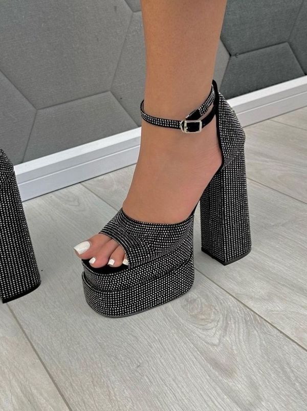 مجلسی نگینی 2لژ پاشنه16سانت