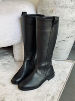 چکمه بلند ساده بغل خط