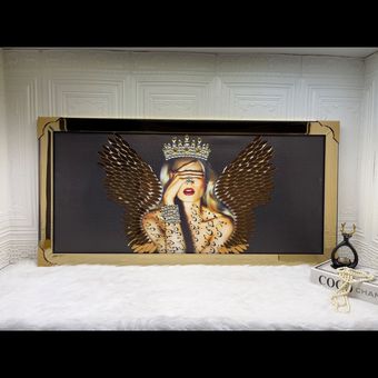 تابلو سنگ کاری آینه کاری تکسچر