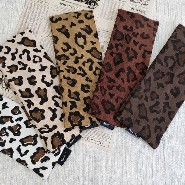 هدبند کبریتی نخ پنبه پلنگی (ساده)