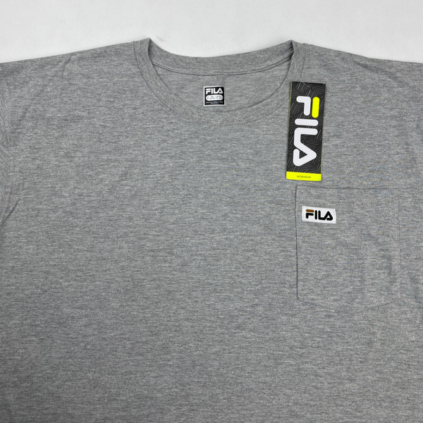 سویشرت سایز بزرگ مردانه طوسی برند فیلا اورجینال Filla