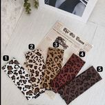 هدبند کبریتی نخ پنبه پلنگی (ساده)