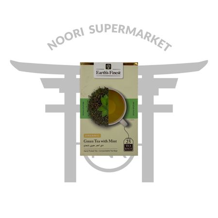 چای سبز اورگانیک تی بگ نعنایی 25 عددی