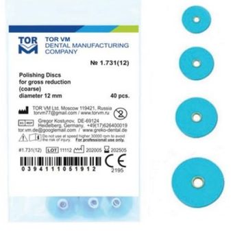 دیسک پرداخت مرکزدار Torvm 12.7 mm مشابه 3m زبر 50 عددی کد 1.731 BR