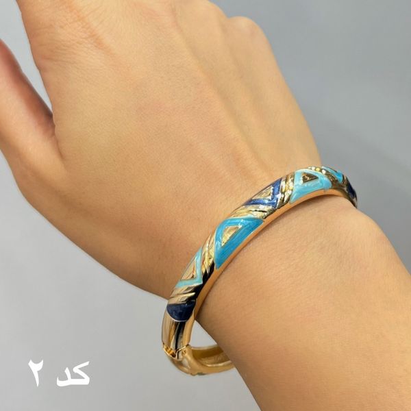 دستبند میناکاری رنگ ثابت