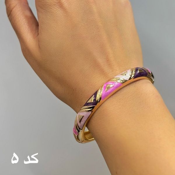 دستبند میناکاری رنگ ثابت