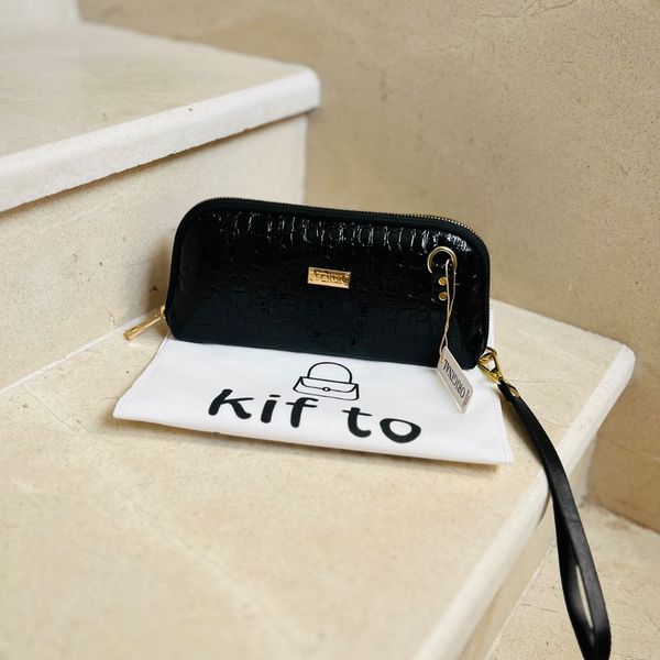 کیف دستی زنانه با چرم ورنی براق