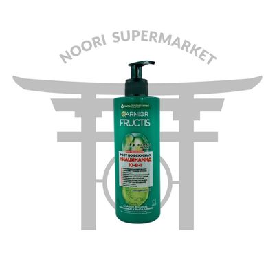 کرم موی بدون آبکشی گارنیر سبز مدل نرم‌کننده و کنترل‌کننده وز برای موهای خشک و مجعد،