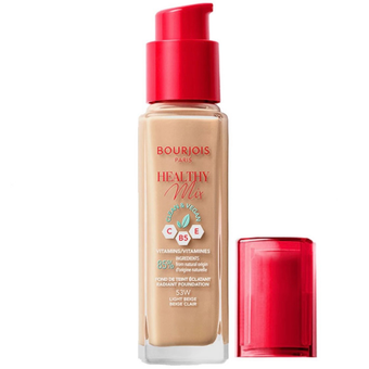 کرم پودر بورژوا شیشیه‌ای شماره 53 | Bourjois Foundation Glass Bottle No 53