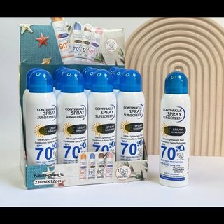 سپری ضدآفتاب سفیدکننده SPF70 وکالی WOKALI