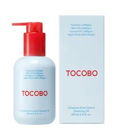 روغن پاک کننده کنترل منافذ کالامین توکوبو Tocobo Calamine Pore Control Cleansing Oil