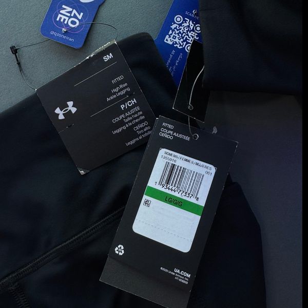 لگ underarmour high rise ankle