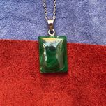 آویز سنگ مالاکیت کد:2722