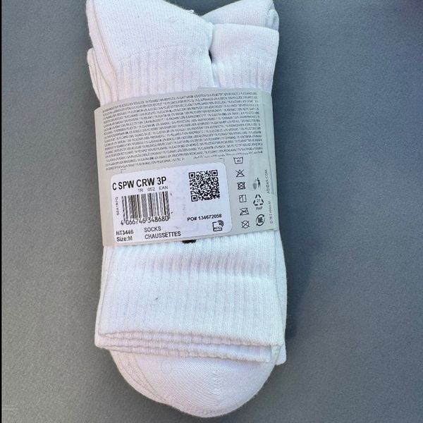 CUSHIONED CREW SOCKS جوراب 3 pairs