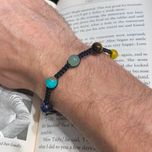 دستبند هفت چاکرا بافت