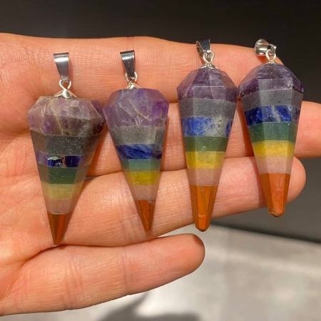 آویز پاندول هفت چاکرا