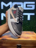 کتونی NIKE ترویس مشکی طوسی