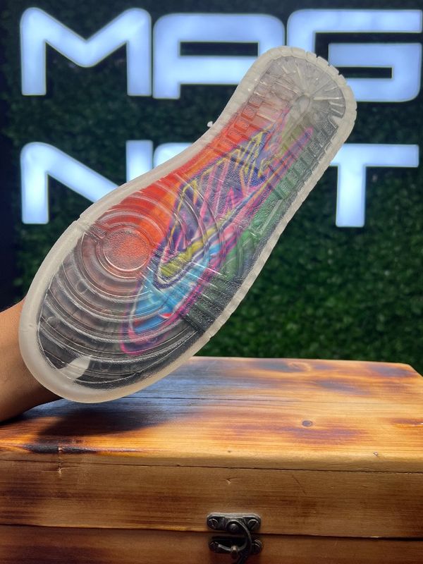 کتونی NIKE ترویس سفید سرمه ای