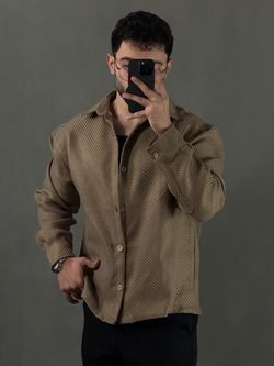 پیراهن فوتر کجراه نسکافه ای