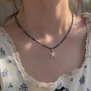 گردنبند پینترستی ستاره دریایی⭐️🌊