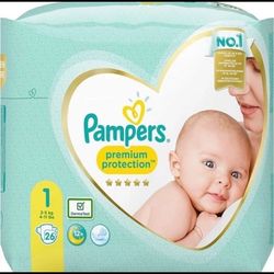 پوشک بچه پریما پمپرز premium care سایز 1 بسته 26 عددی