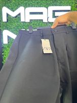 شلوار پارچه ای مام فیت ZARA مشکی