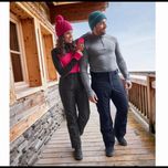 نیم زیپ ترمال کریویت Crivit Thermo Funktionsshirt سرخ و مشکی