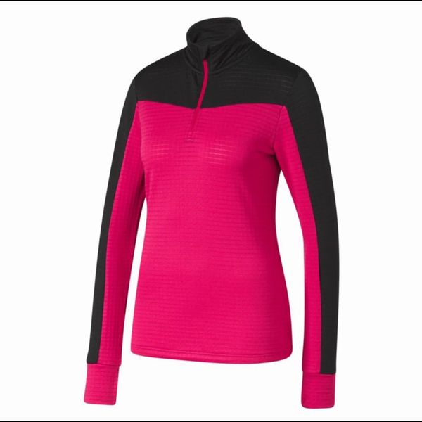 نیم زیپ ترمال کریویت Crivit Thermo Funktionsshirt سرخ و مشکی